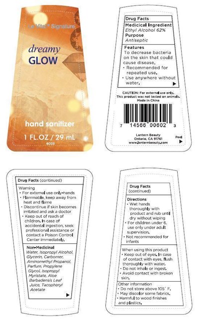 Image Description (Dreamy Glow Label)